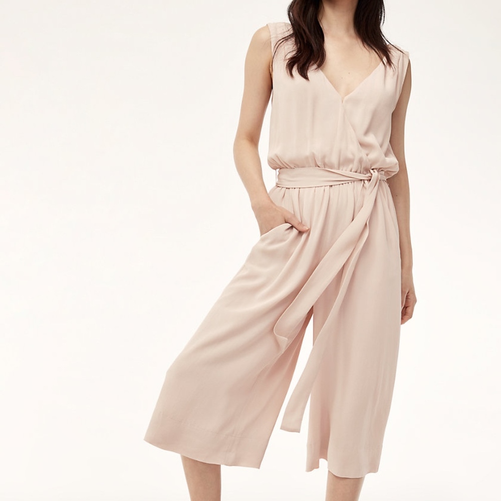 Aritzia Babaton Maximillian Jumpsuit Denude XS